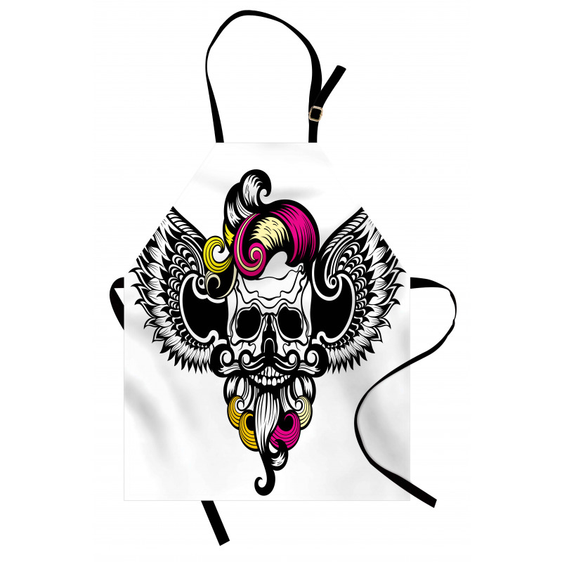 Crazy Design Skull Apron