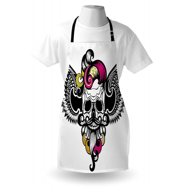 Crazy Design Skull Apron