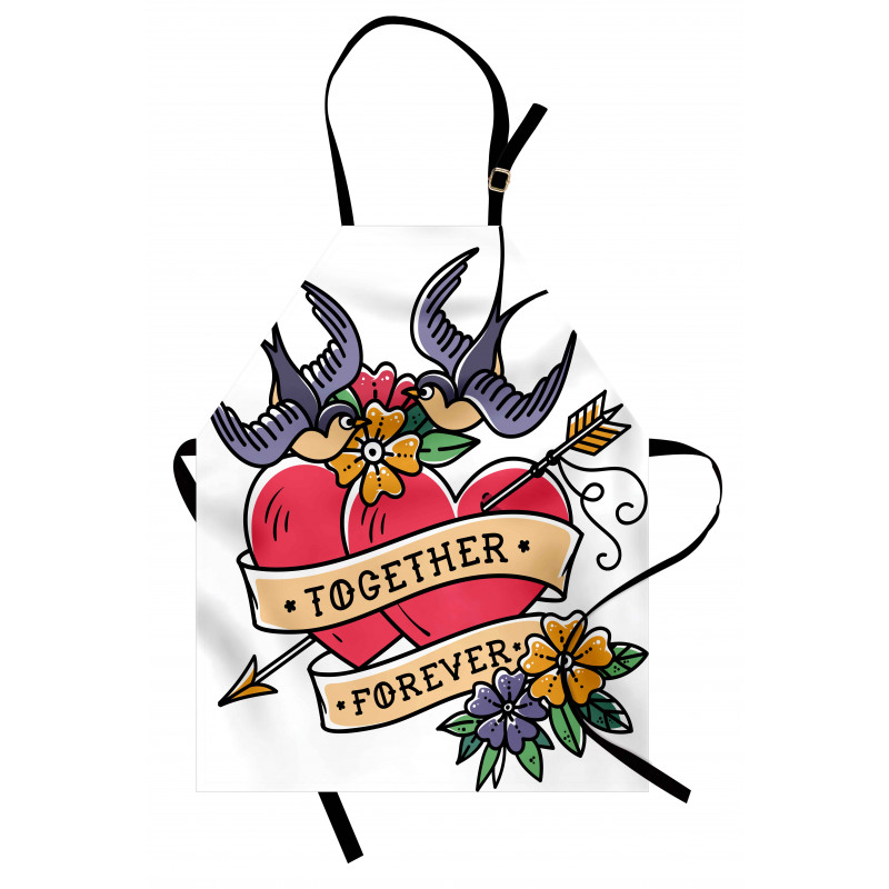 Together Forever Hearts Apron