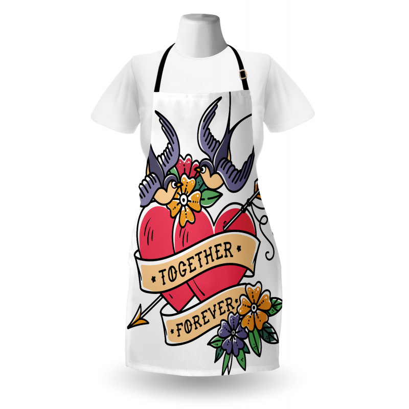 Together Forever Hearts Apron