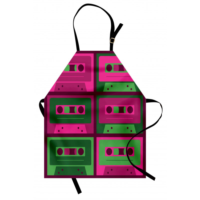 Cool Vintage Cassettes Apron