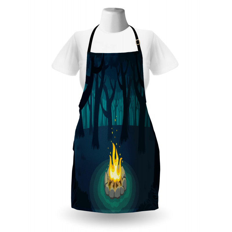 Campfire Woods Night Apron