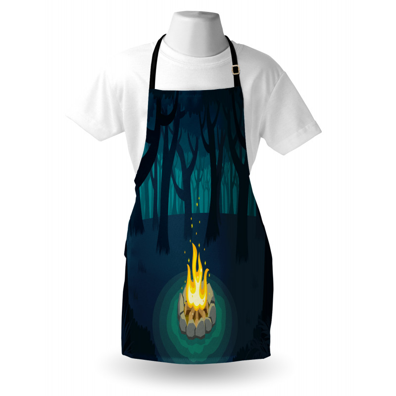 Campfire Woods Night Apron