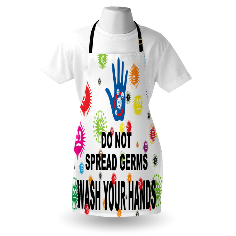 Do Not Spread Germs Apron