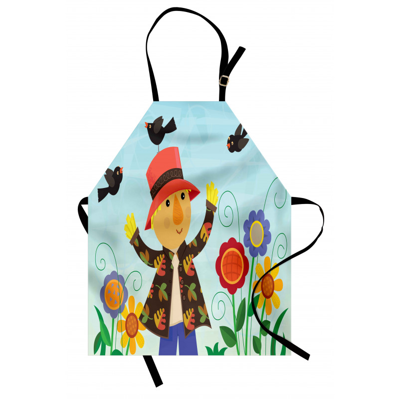 Rustic Scene Bird Friends Apron