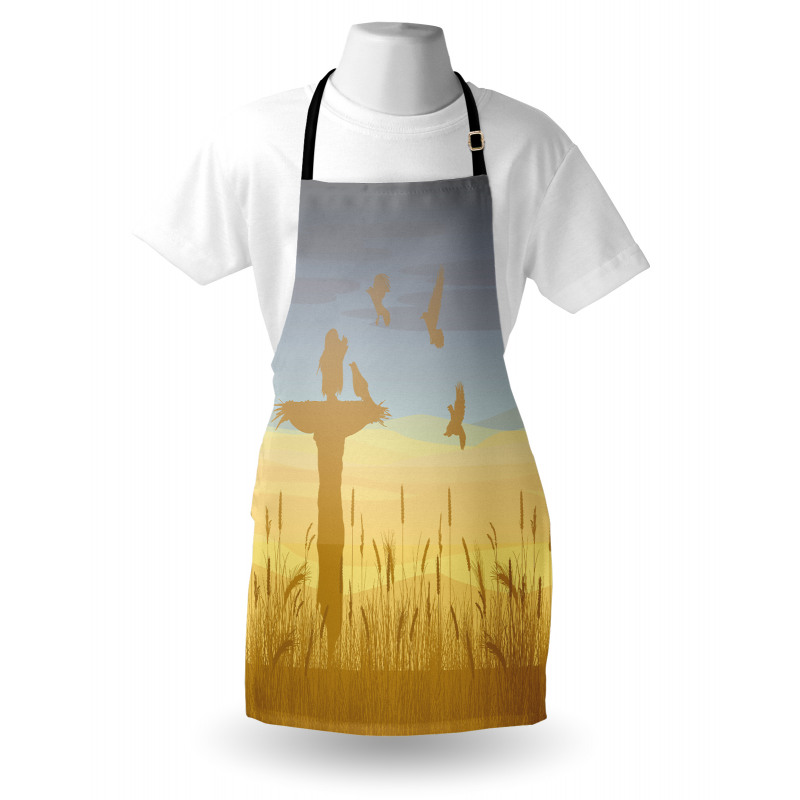 Wheat Field Landscape Apron