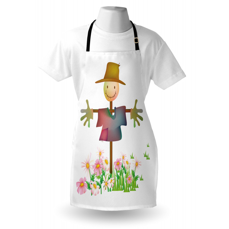 Smiling in Flowers Apron