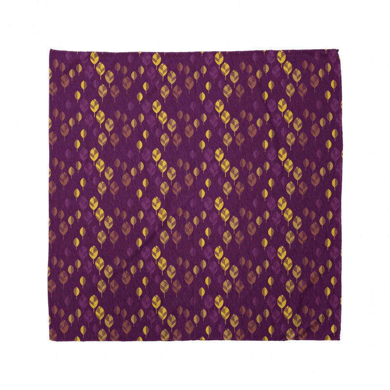 Cozy Abstract Leaves Bandana