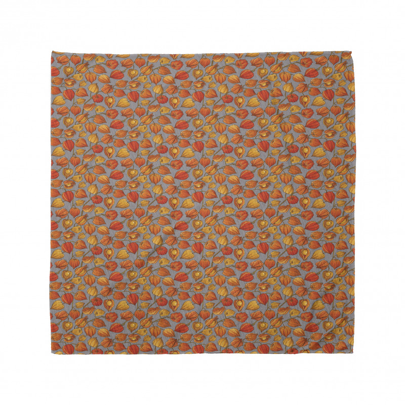 Golden Berry Pattern Bandana