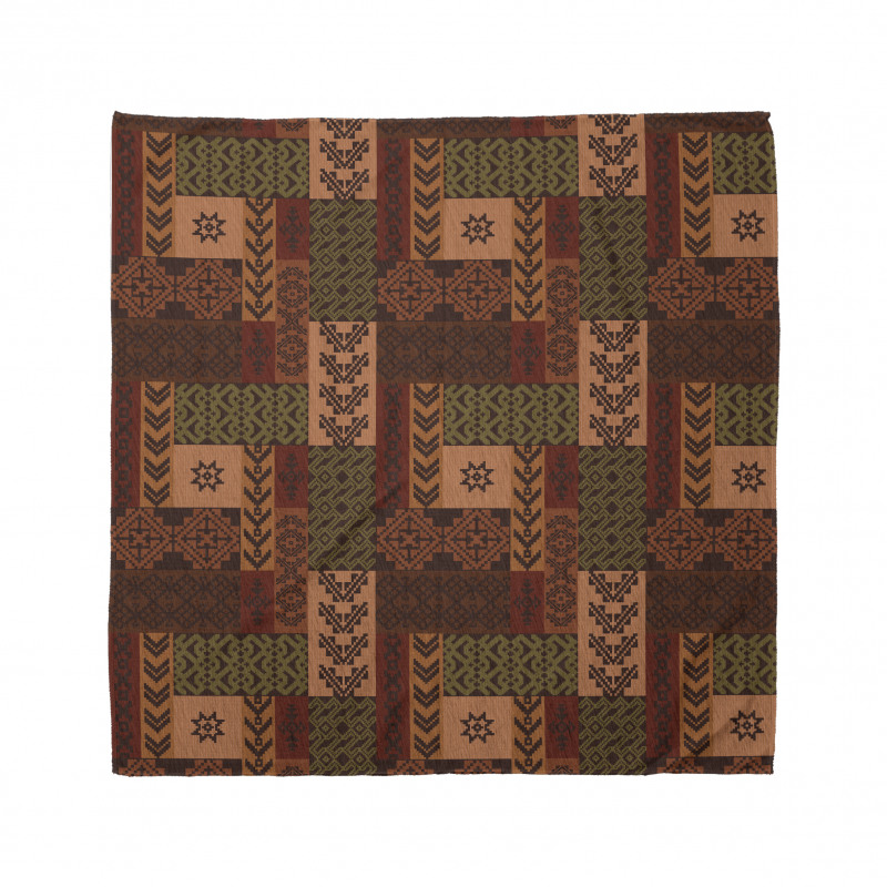 Etnik Bandana Otantik Kilim Temalı