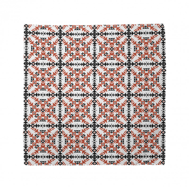 Geleneksel Bandana Antik Kilim Desenli