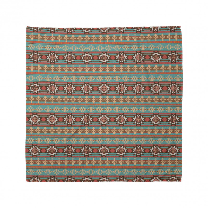 Geometrik Bandana Etnik Süslemeli