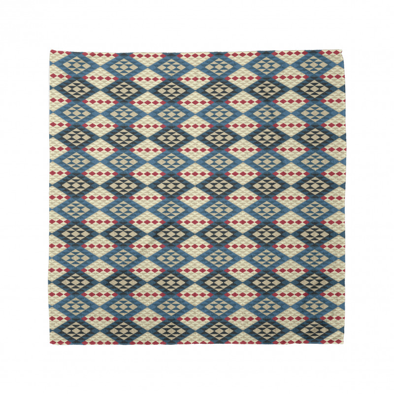 Karışık Desen Bandana Antik Kilim Desenli