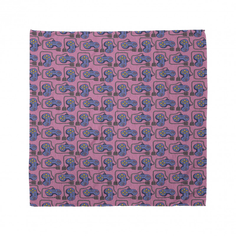 Cabled Joystick Illustration Bandana