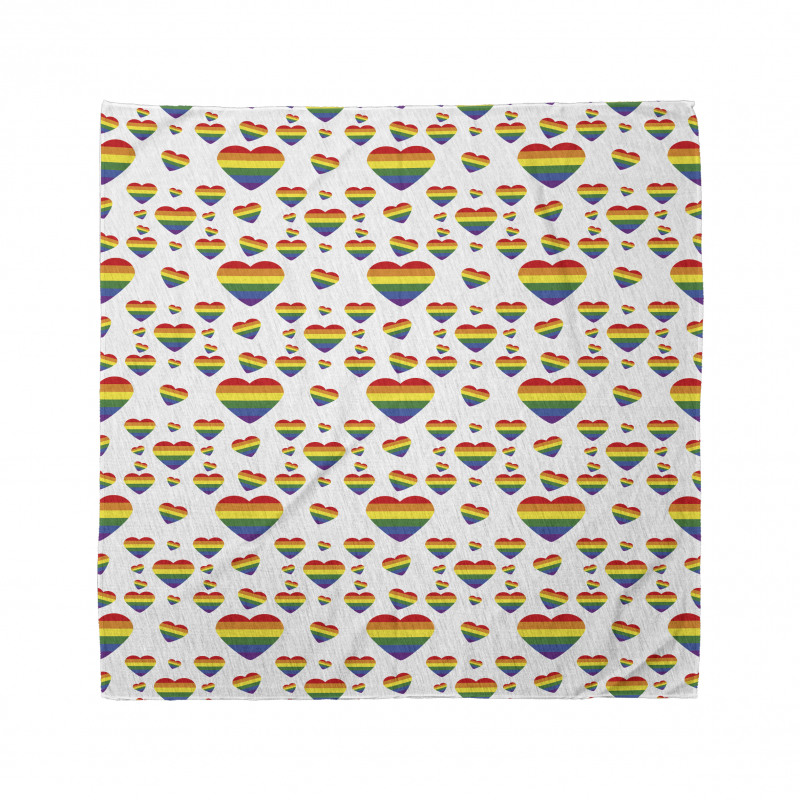 LGBT Hearts Love is Love Bandana