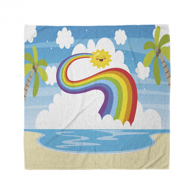 Cartoon Sun Holiday Bandana