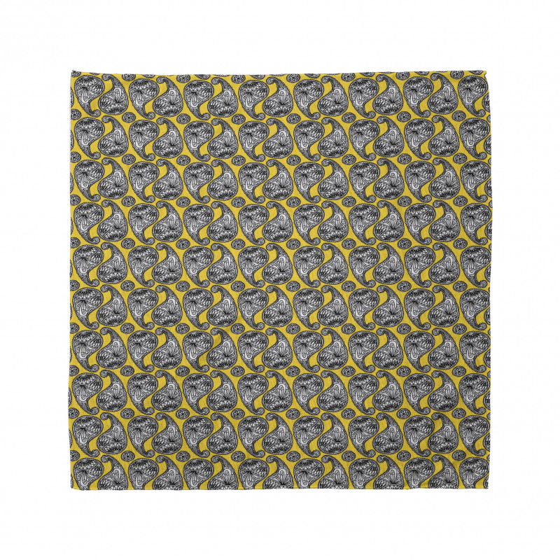 Modernized Oriental Motif Bandana