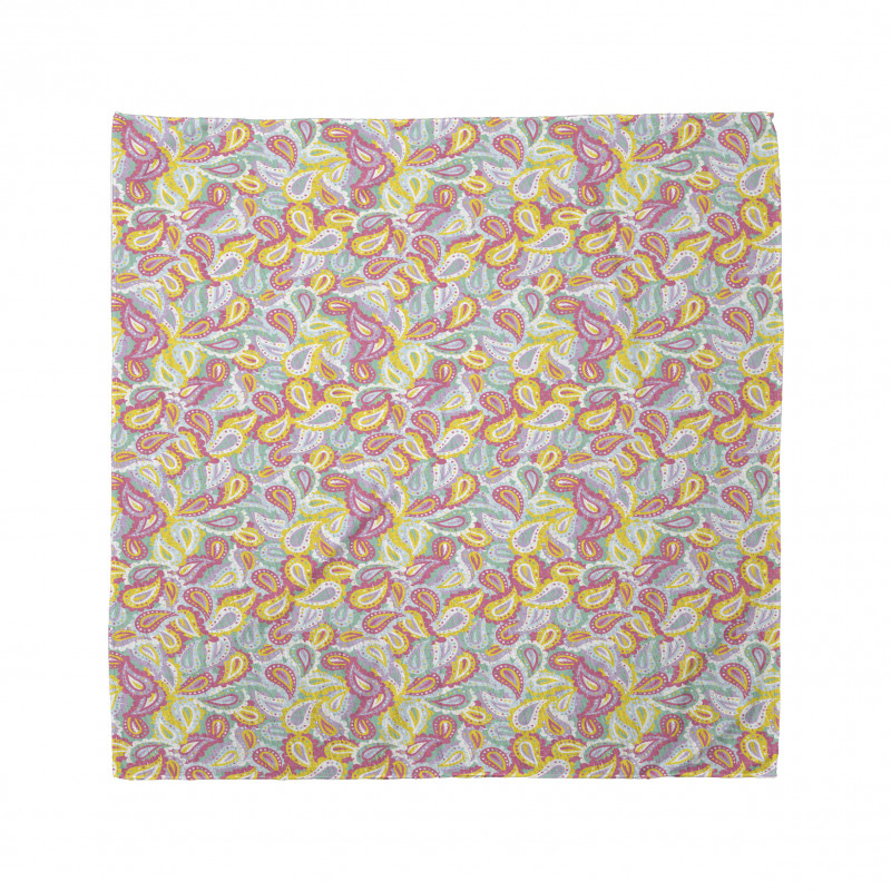 Colorful Ethnic Jumble Art Bandana