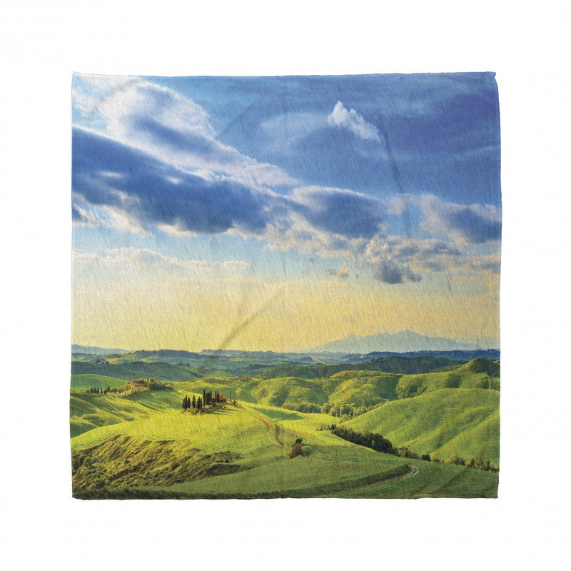 Sunset in Tuscany Rural Bandana