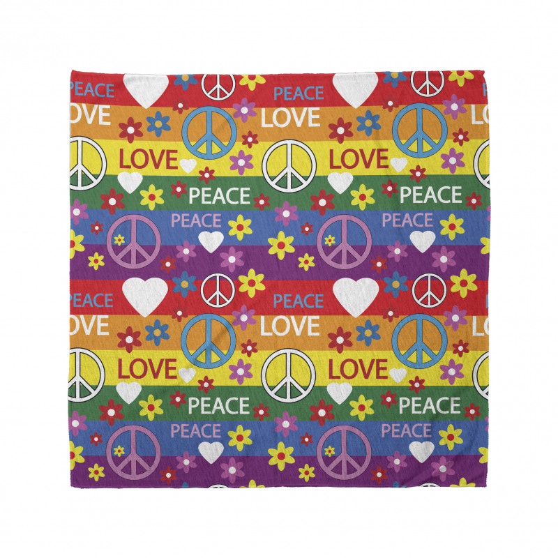 Heart Peace Bandana