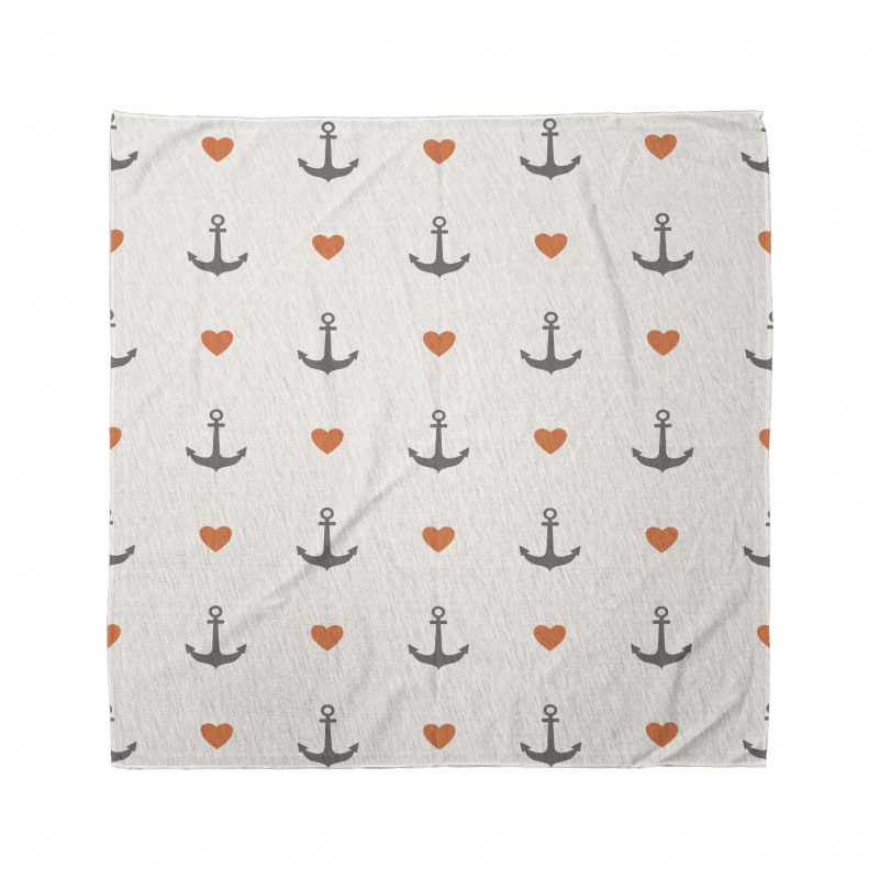 Anchors and Hearts Bandana