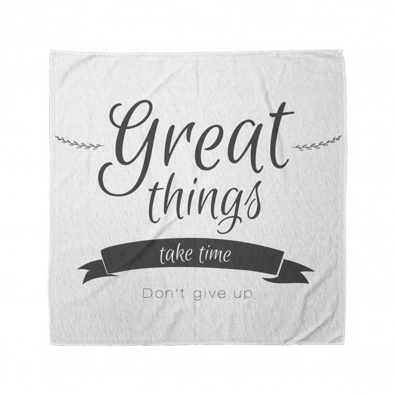 Thing Take Time Bandana