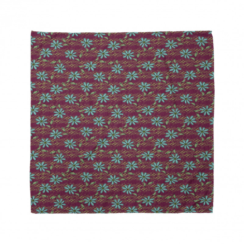 Vivid Garden Buds Blooming Bandana