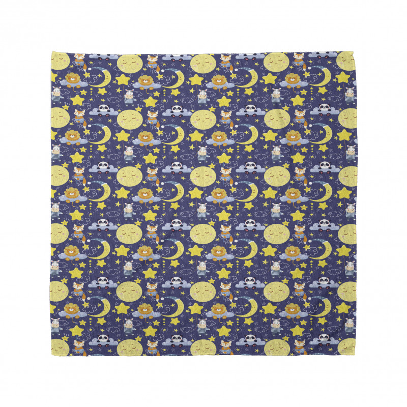 Sleeping Animals Cartoon Bandana