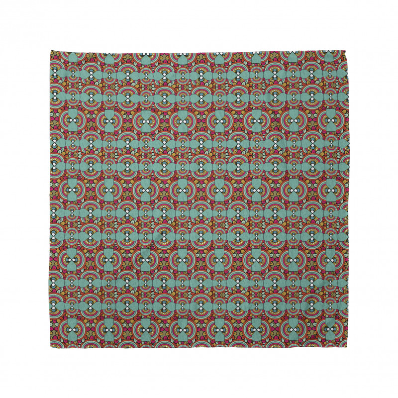 Ethnic Colorful Quirky Art Bandana