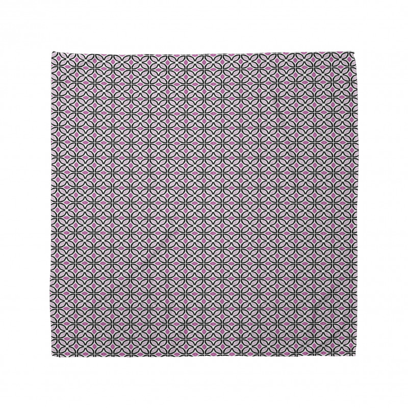 Vibrant Tone Circles Motifs Bandana