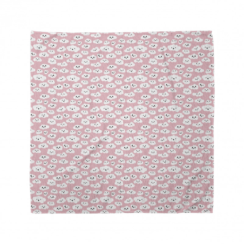 Fluffy Cumulus Cartoon Art Bandana