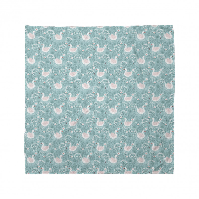 Gracious Flowers Lake Art Bandana