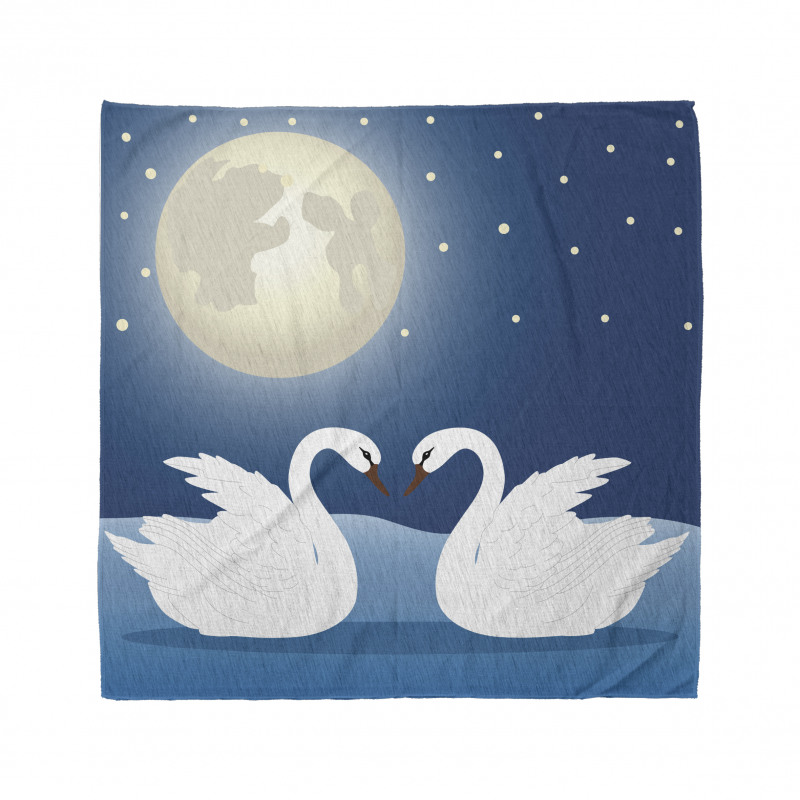 Moonlight Sky at Night Art Bandana