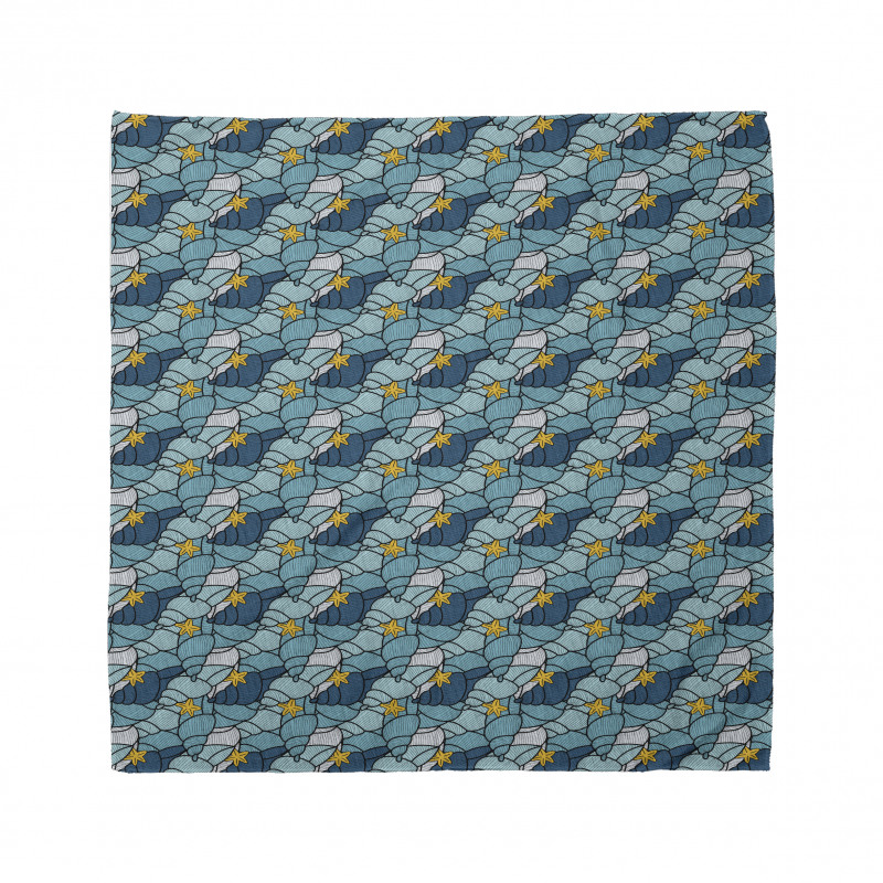 Starfish and Shells Bandana