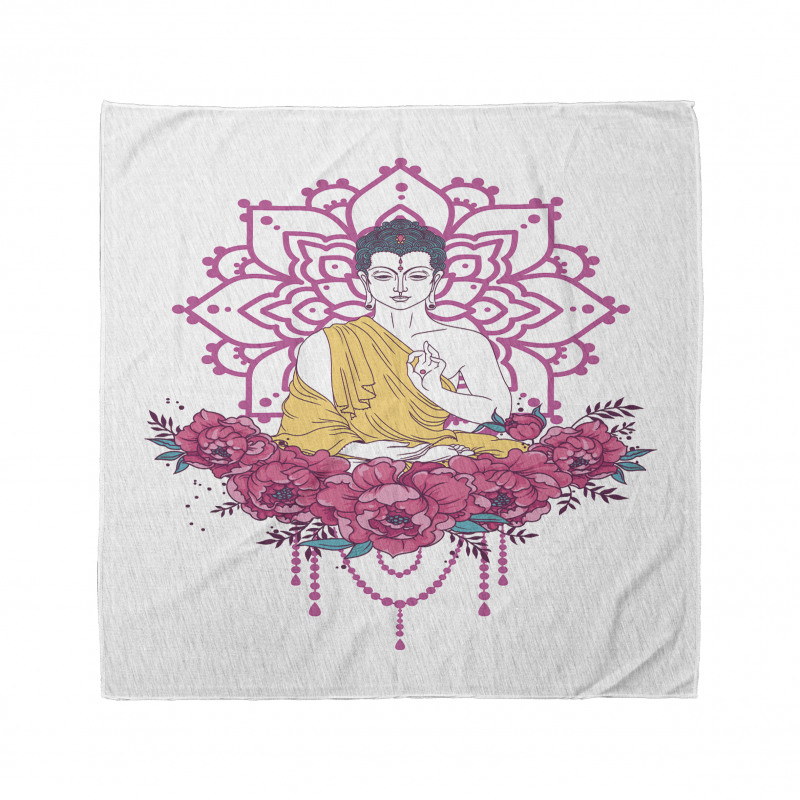 Meditation Floral Mandala Bandana