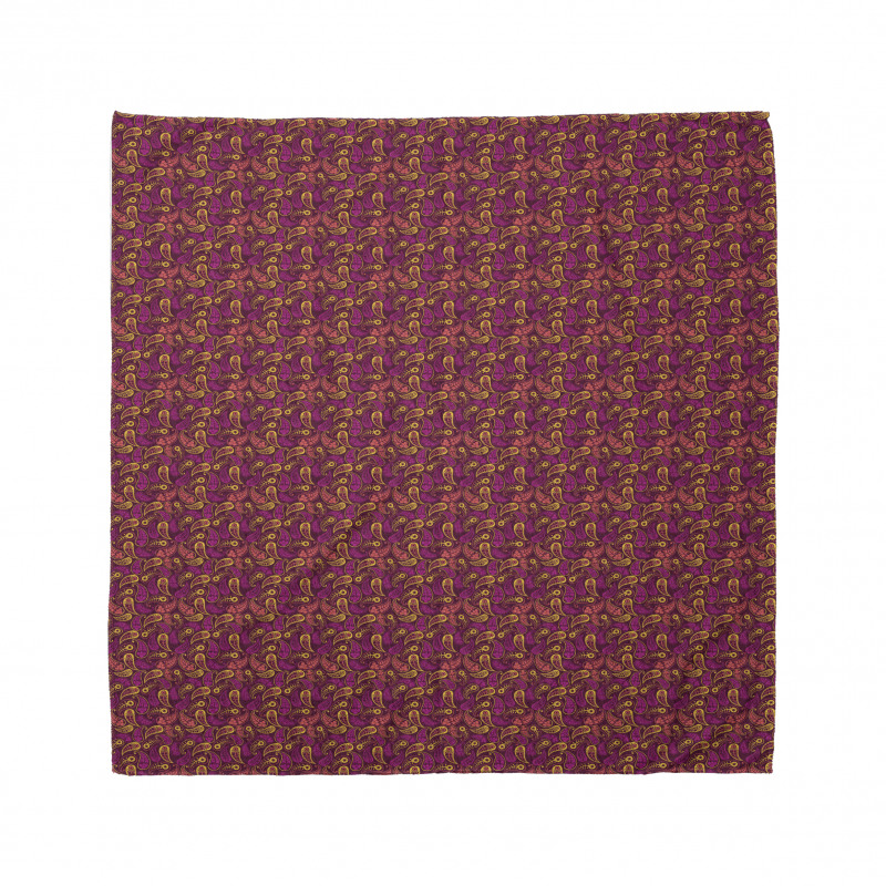 Damask Folk Antique Bandana