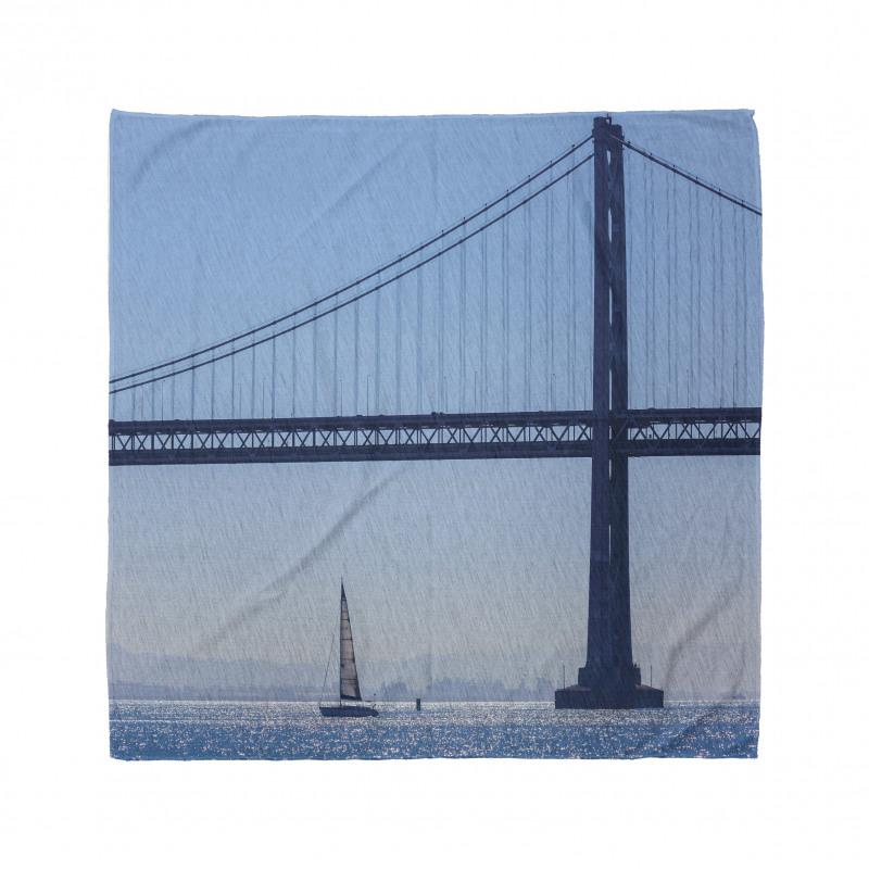 Sailboat from Pier 7 Bandana