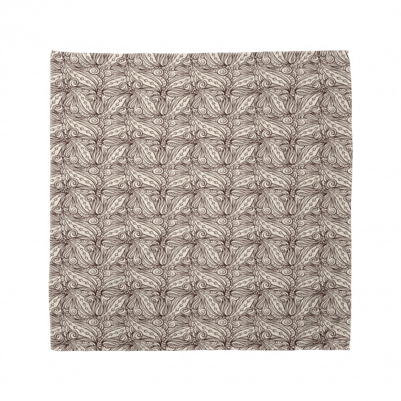 Intertwined Leaves Bandana