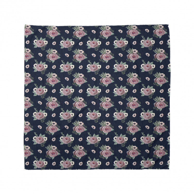 Minimalist Flowers Bandana