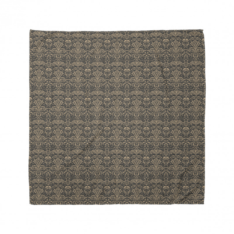 Nature Tone Damask Bandana