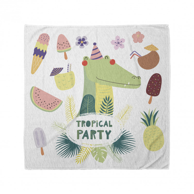 Tropical Party Ice Cream Bandana