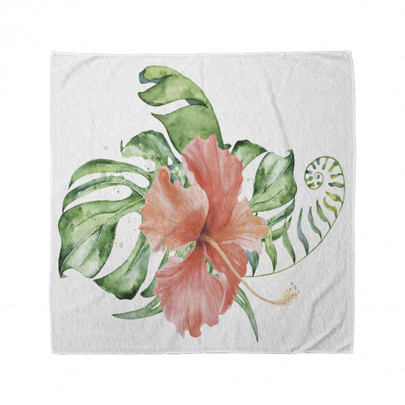 Lush Exotic Single Flower Bandana