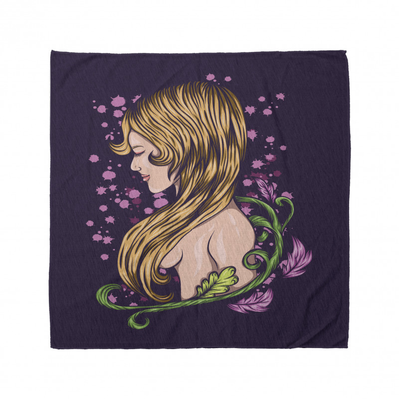 Floral Graphic Style Bandana