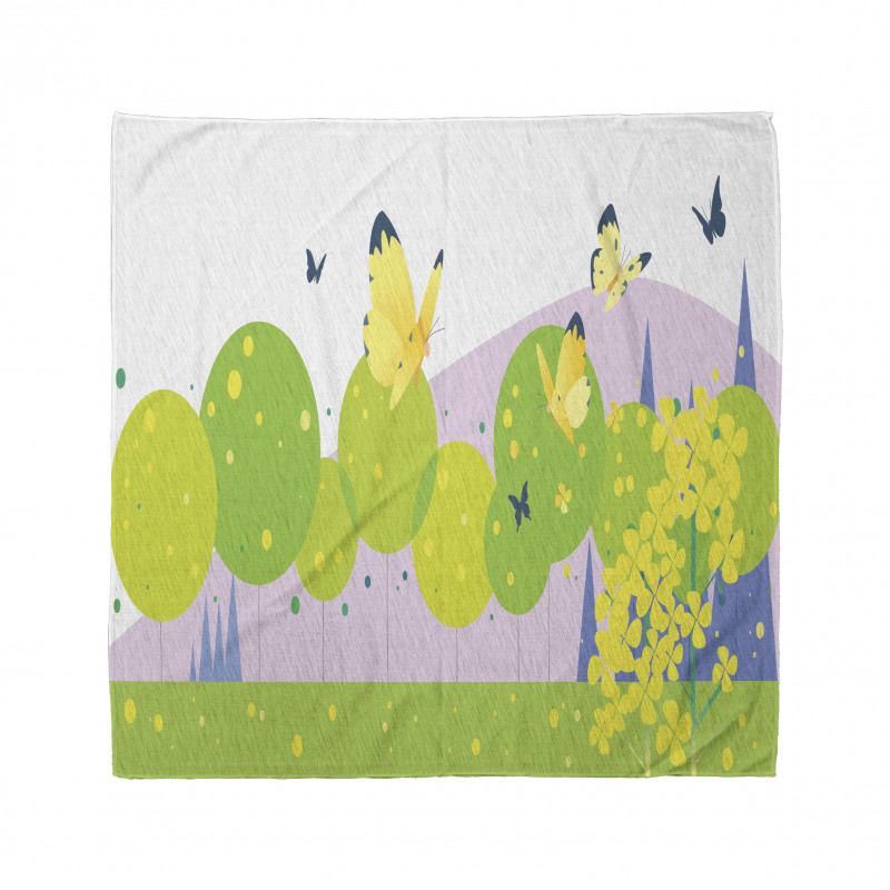 Forest Trees Spring Bandana