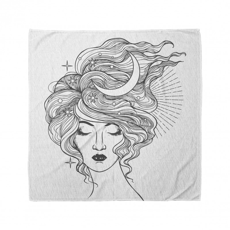 Modern Woman Starry Hair Bandana