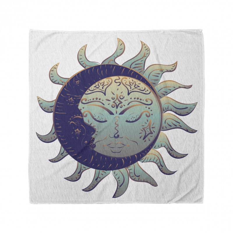 Boho Sun and Crescent Bandana