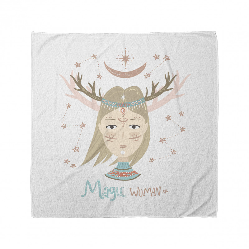 Magic Woman Elk Horns Bandana