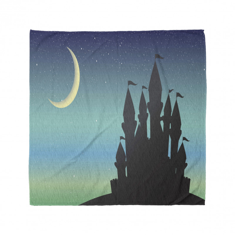 Castle and Gradient Sky Bandana