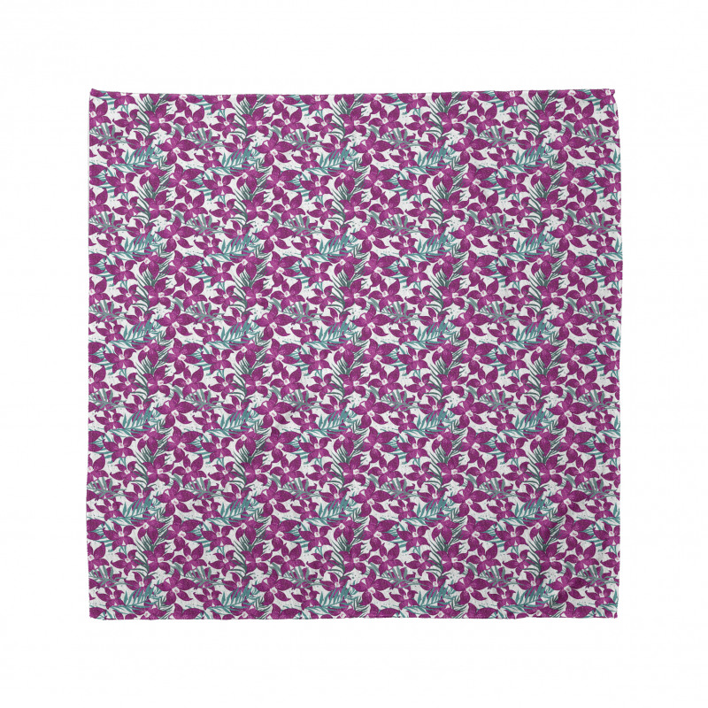 Orchid Flowers Exotic Bandana