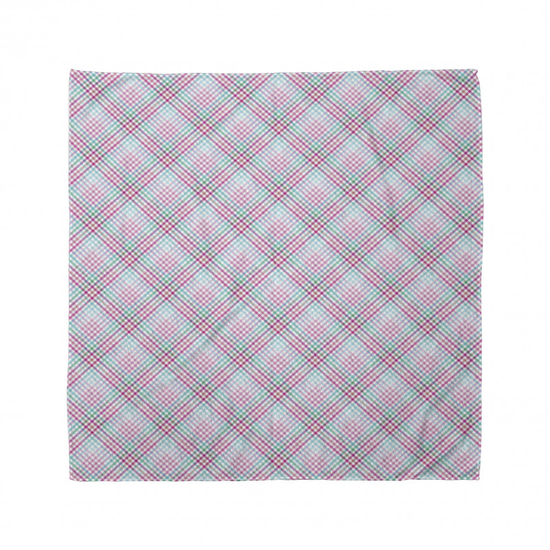 Colorful Square Checkered Bandana